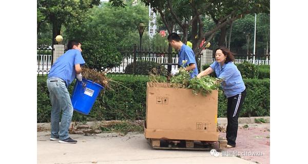 ▌長嶺紡電新聞 ▌迎接國衛(wèi)復(fù)審，長嶺紡電在行動！ ——長嶺紡電公司黨總支組織愛衛(wèi)義務(wù)勞動